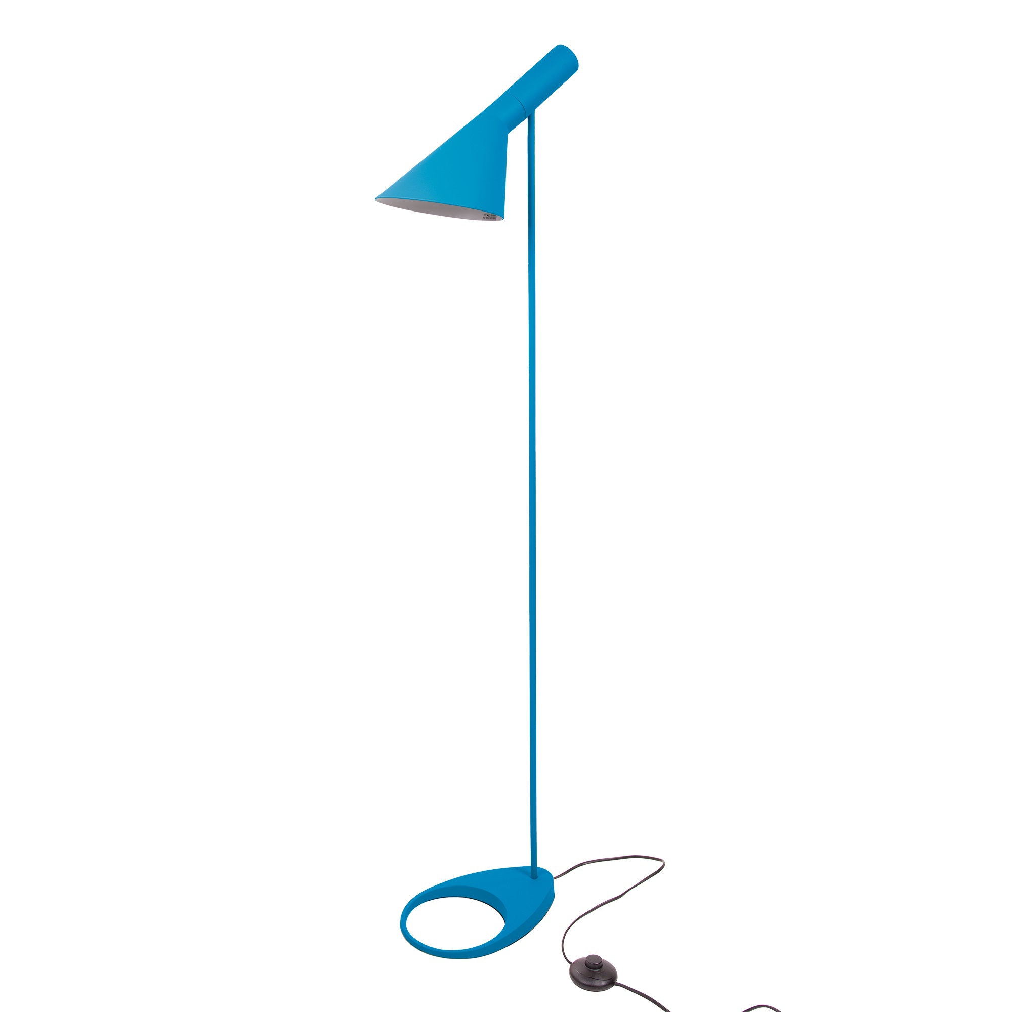 Arne Jacobsen style, Vloerlamp AJ Lamp donkerblauw