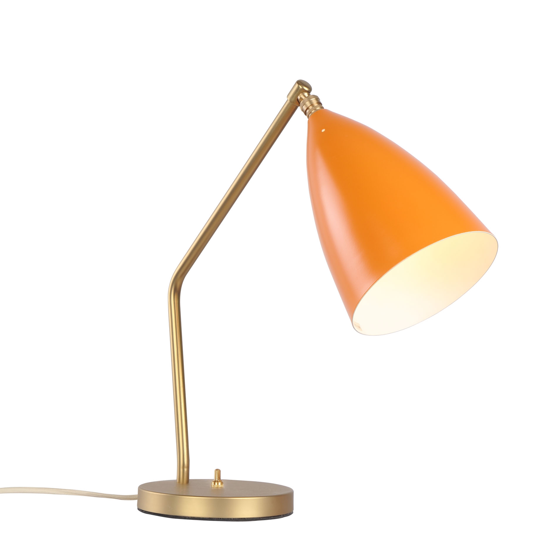 Greta Magnusson style, Tafellamp Gräshoppa oranje