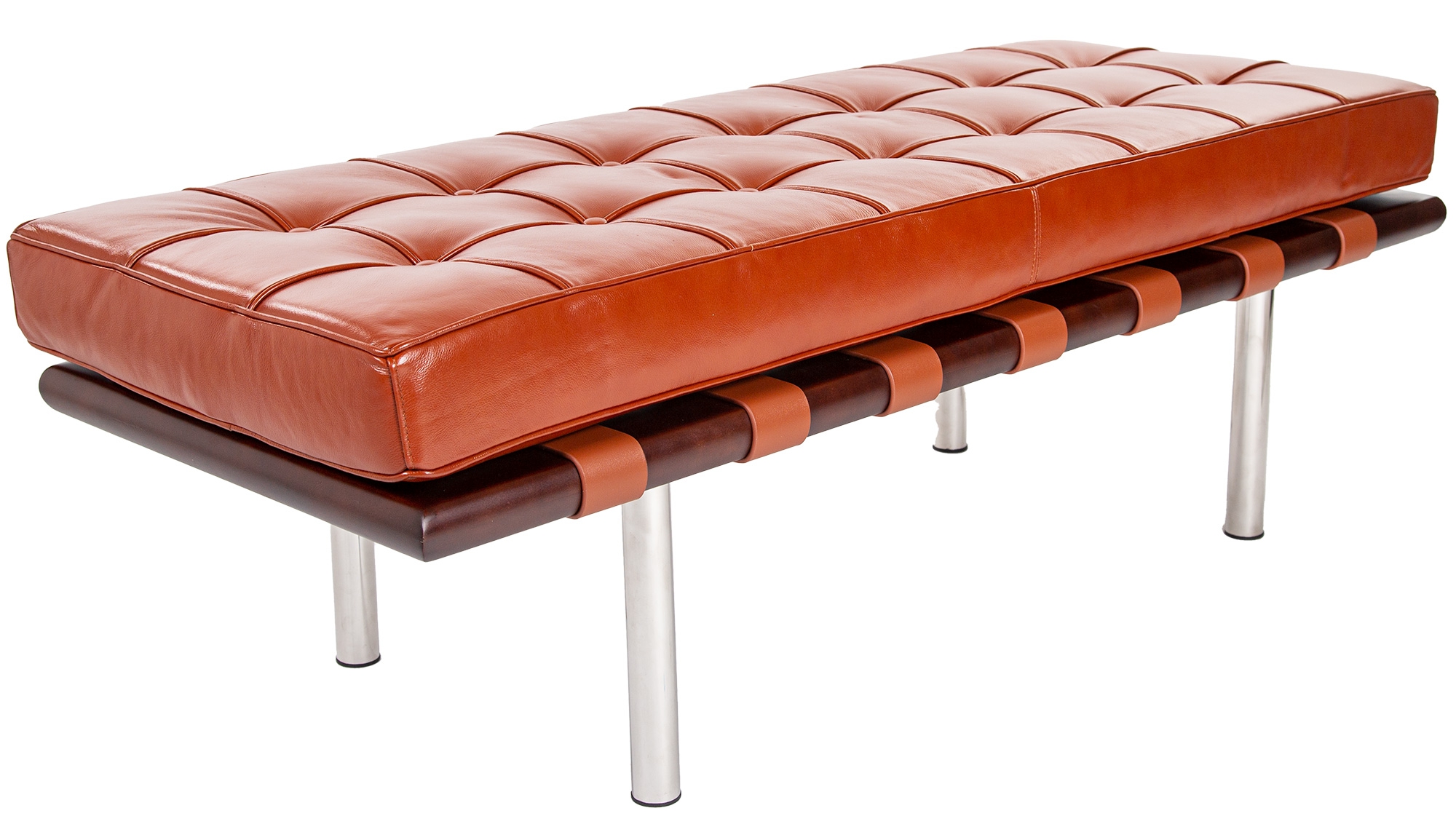 Ludwig Mies vd Rohe style, Bank Barcelona Pavillion Bank cognac
