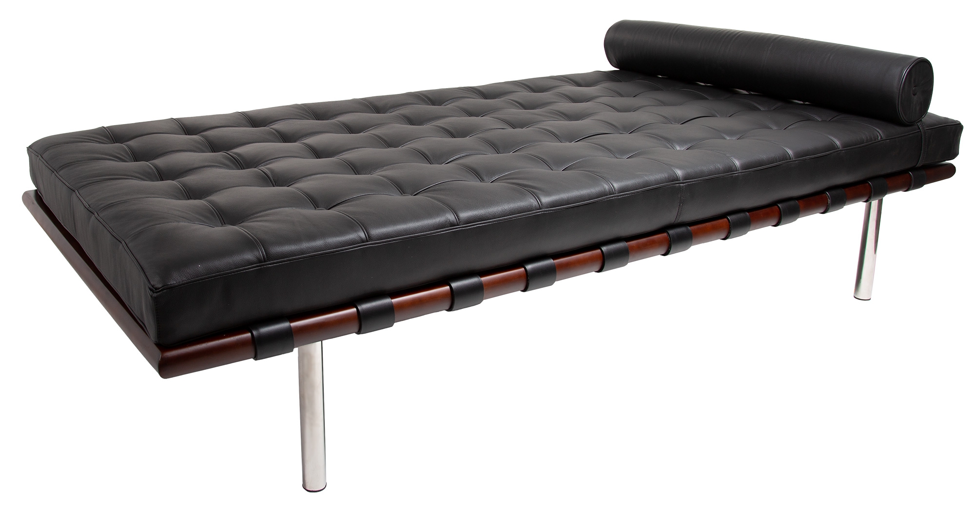 Ludwig Mies vd Rohe style, Daybed Barcelona Pavillion zwart
