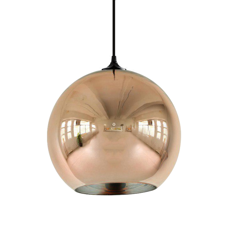 Roberto Menghi style, Hanglamp Koperen lamp 35cm koper 35cm