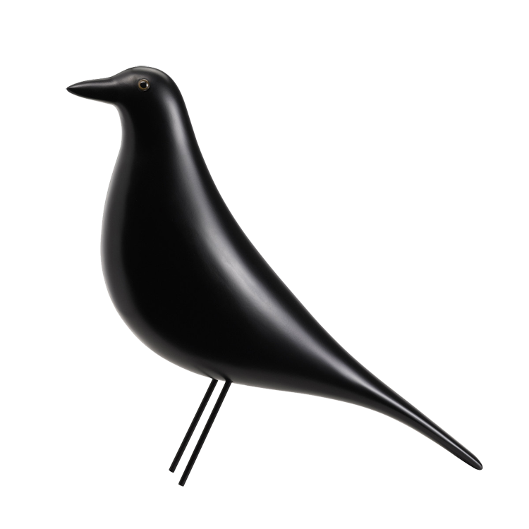 Charles Eames style, Decoratie Housebird zwart