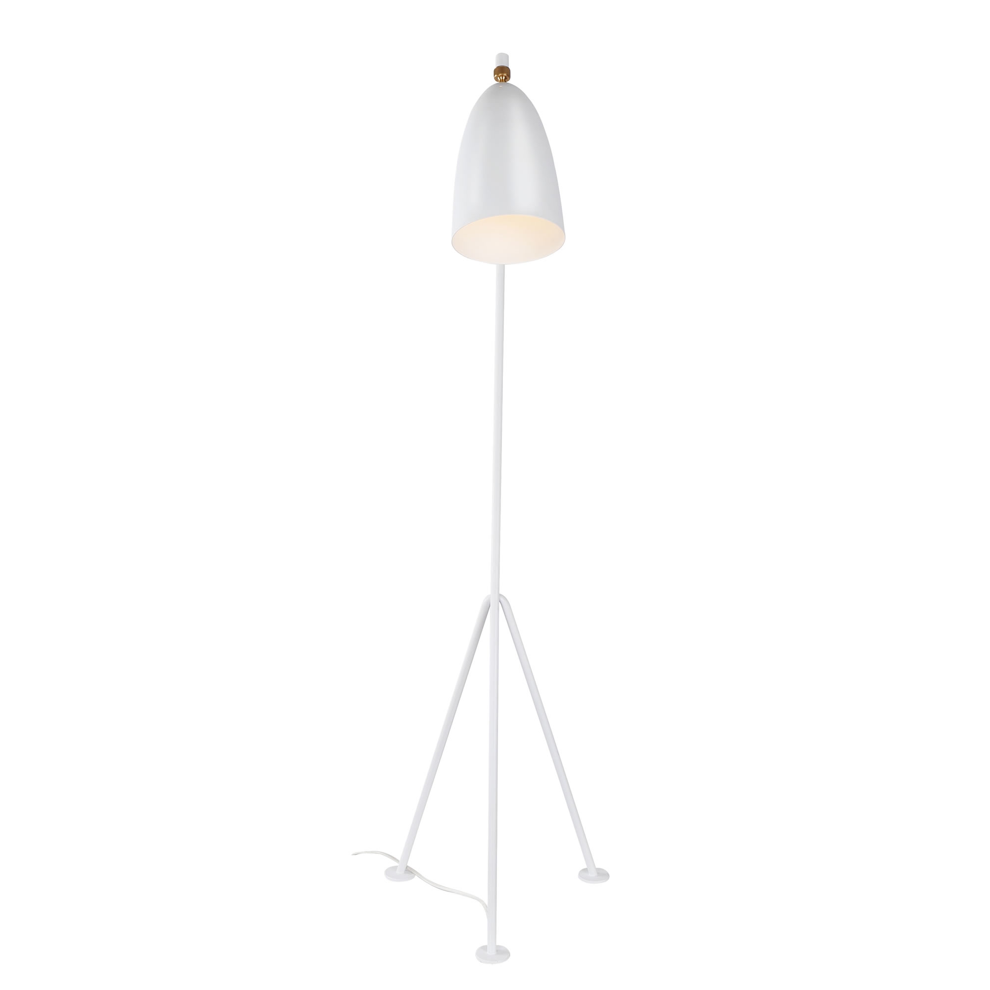 Greta Magnusson style, Vloerlamp Gräshoppa wit