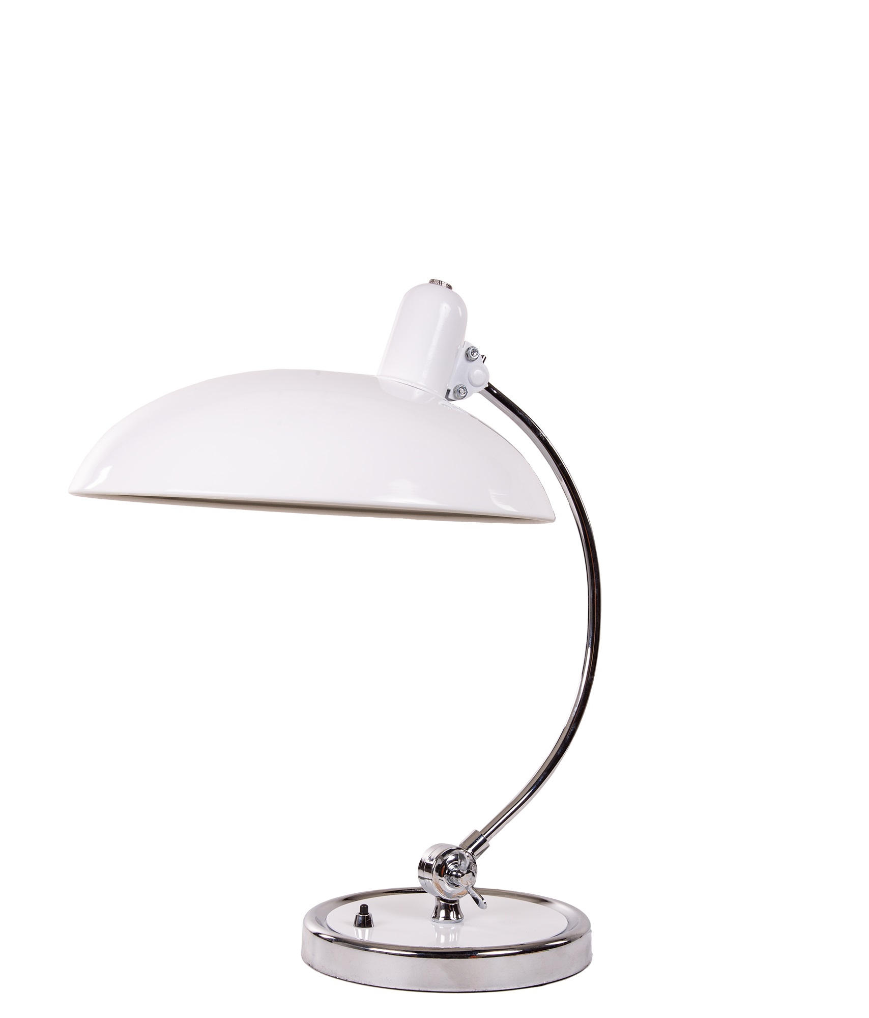 Christian Dell style, Tafellamp Luxus wit