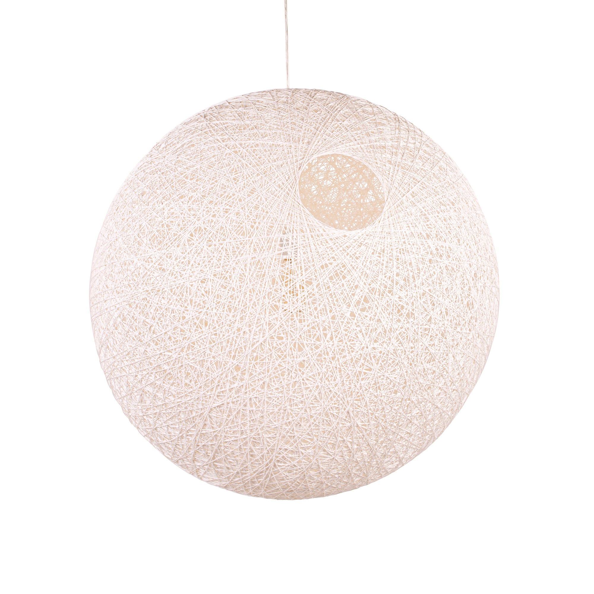 Mooie style, Hanglamp Random Light 100cm wit