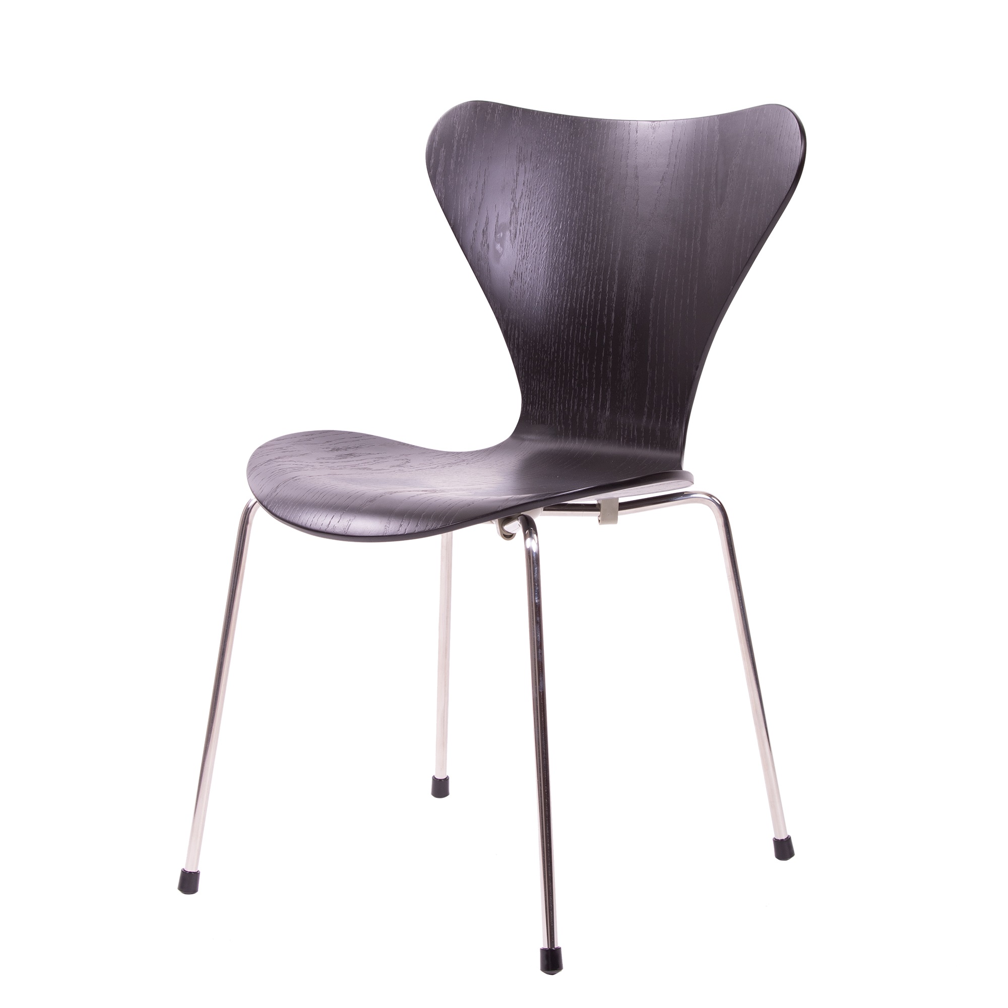Arne Jacobsen style, Eetkamerstoel butterfly series zwart