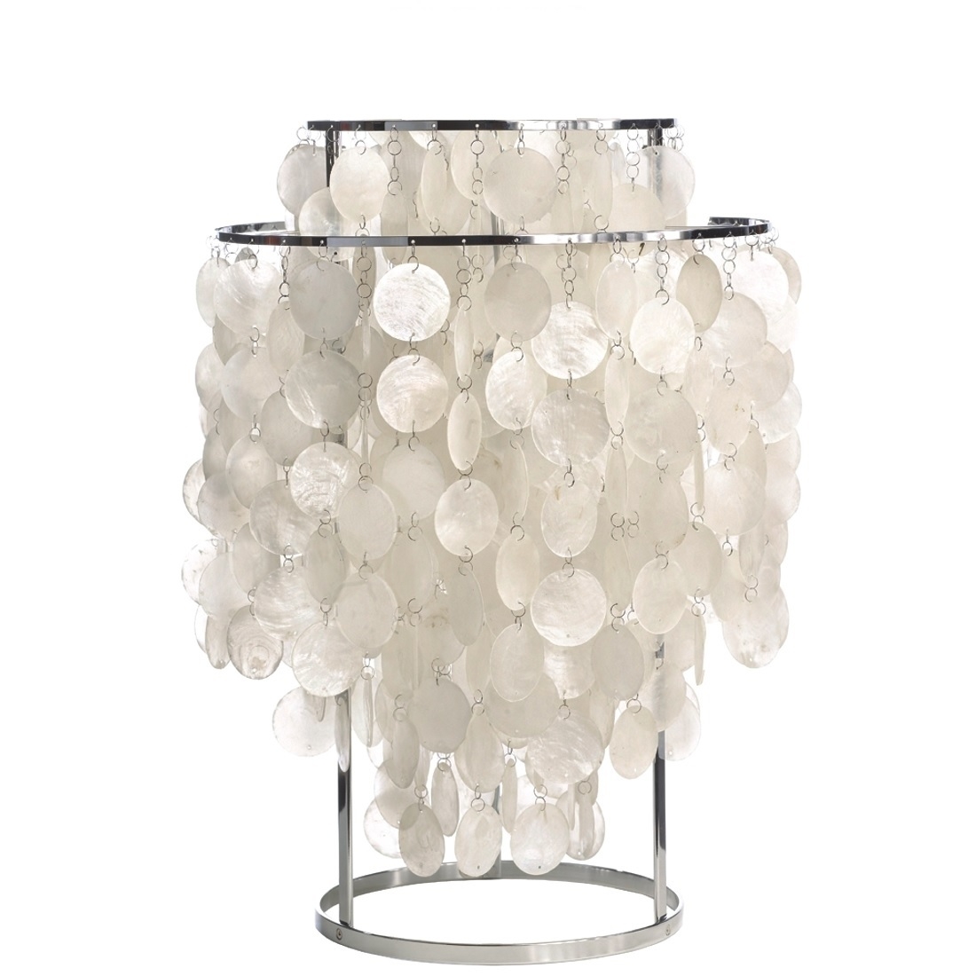 Verner Panton style, Tafellamp Shell style lamp parelmoer